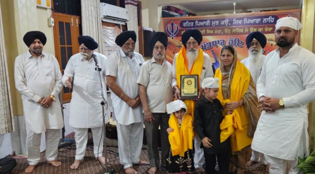For the welfare of all the 27th Sri Sukhmani Sahib Path was conducted at Guru Angad Nagar